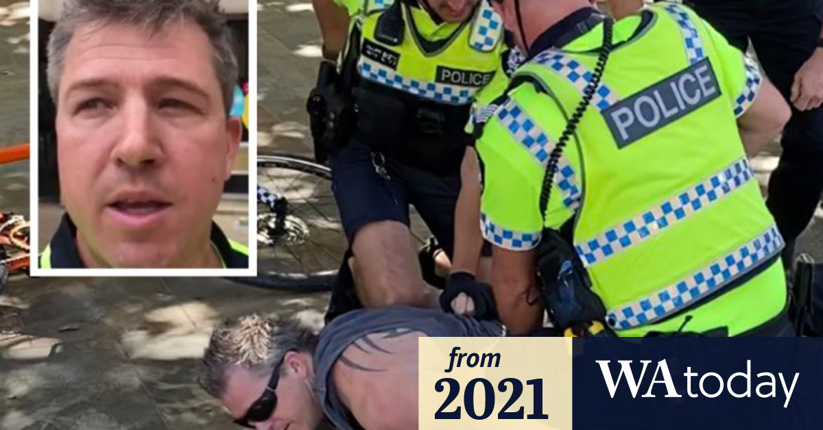 Perth road rage driver arrested after tearing down climate change